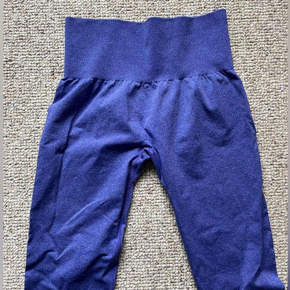 ❌SOLD- NVGTN Electric Blue NV Seamless Leggings - Picture 2 of 4